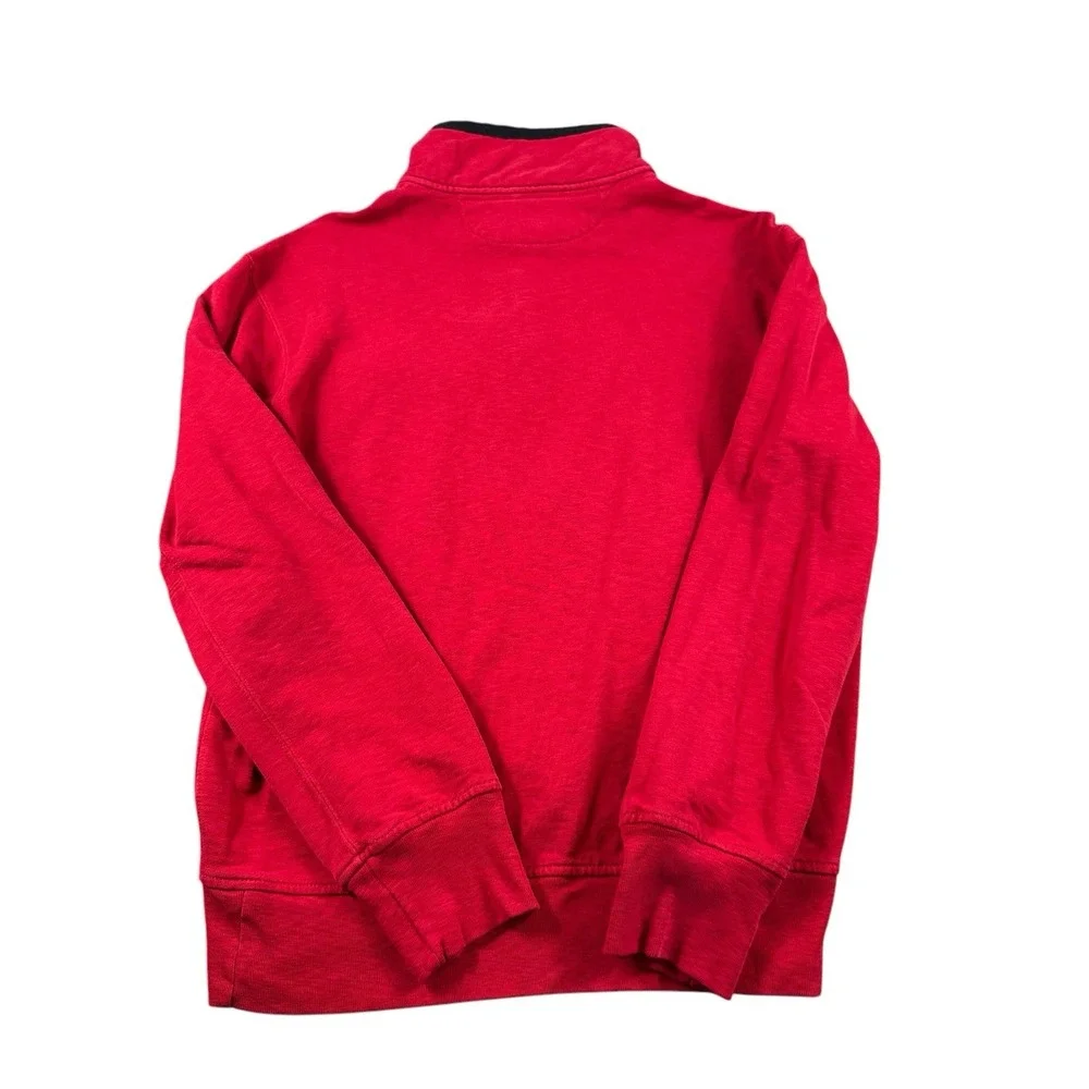 Polo Ralph Lauren Military VTG Heavy Cotton Pullover Metal Button Sweater Size L